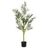 VidaXL Artificial Olive Tree 450 Leaves 120 Cm Green, Artificial Plant, Fake Plant, Fake Tree, Fake Olive Tree, Tree 4103568