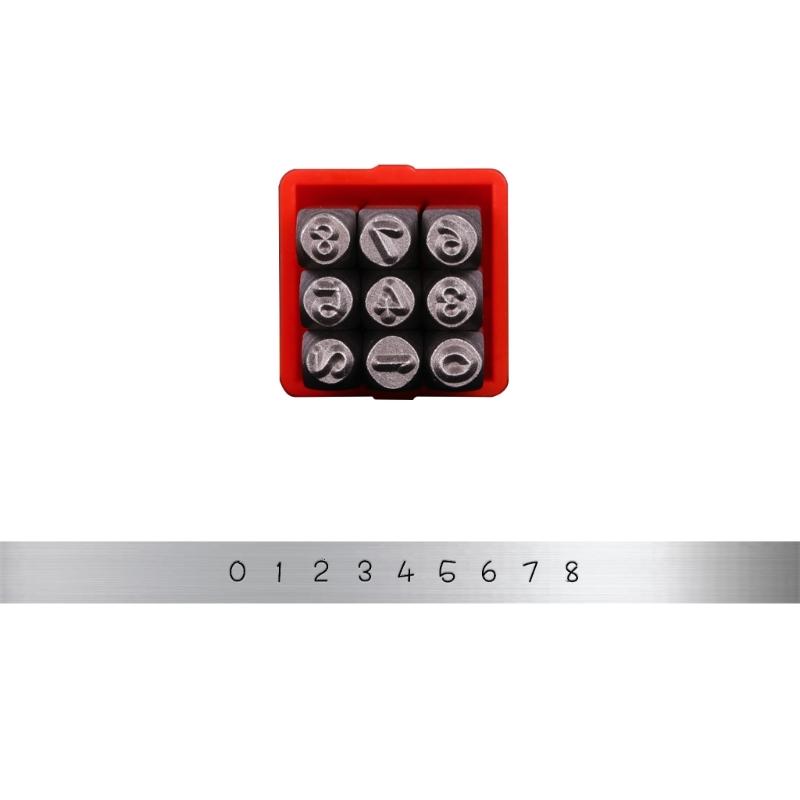 Профессиональный 3 мм стальной штамп для букв и цифр, металлическая ручка, пробойники для кожи, инструмент для резьбы для кожевенного ремесла, изготовления ювелирных изделий