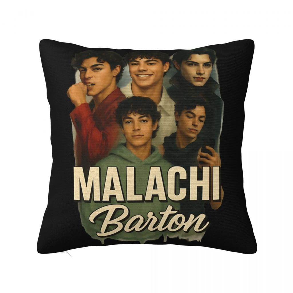 Malachi Painted Collage Pillow Cover Funny Pillow Case For Living Room Chair Cushion Cover Soft Pattern Pillowcases Gift