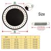 6/8/10/12 Foot Trampoline Bed with Polypropylene Spring
