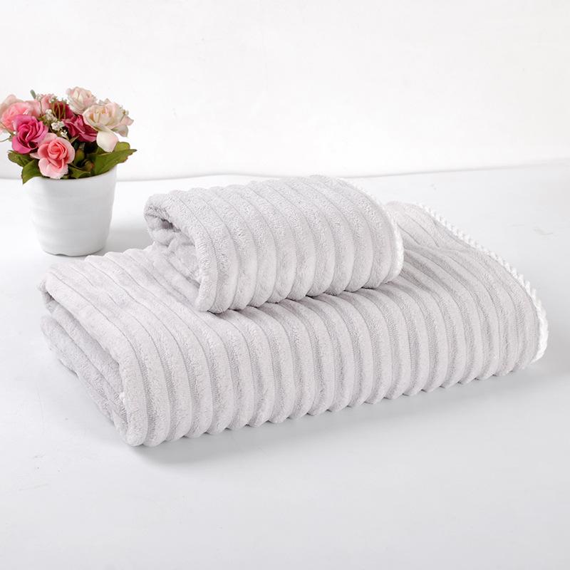 Быстросохнущее коралловое бархатное полотенце для мытья лица, домашнее утолщенное коралловое бархатное полотенце для душа, для ежедневного использования, суперабсорбент