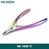 MR.GREEN Cuticle Nippers Gorgeous Colorful Cuticle Scissors Nail Manicure Clippers Trimmer Dead Skin Remover Cutters Beauty Tool (MR-1050)