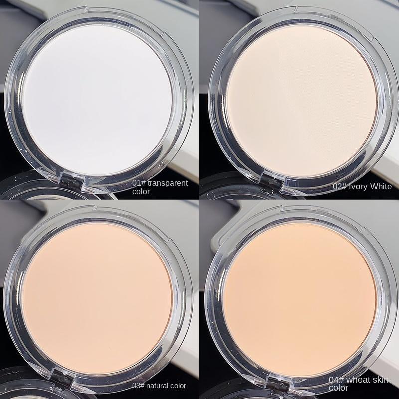 Loose Powder Powder Oil Control Permanent Setting Powder Waterproof Sweat Proof Natural BrighTening and ContOuring Concealer Women's Student Makeup