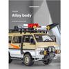 1/24 Mitsubishi Delica MPV Мини-автомобиль Литой сплав Коммерческий автомобиль Металлическая модель автомобиля Моделирование Звук и свет Игрушка в подарок