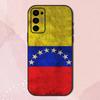 Venezuela Venezuelan Flag Phone Case For Samsung S24,S21,S22,S23,S30,Ultra,S20,Plus,Fe,Lite,Note,10,9,5G Black Soft Shell