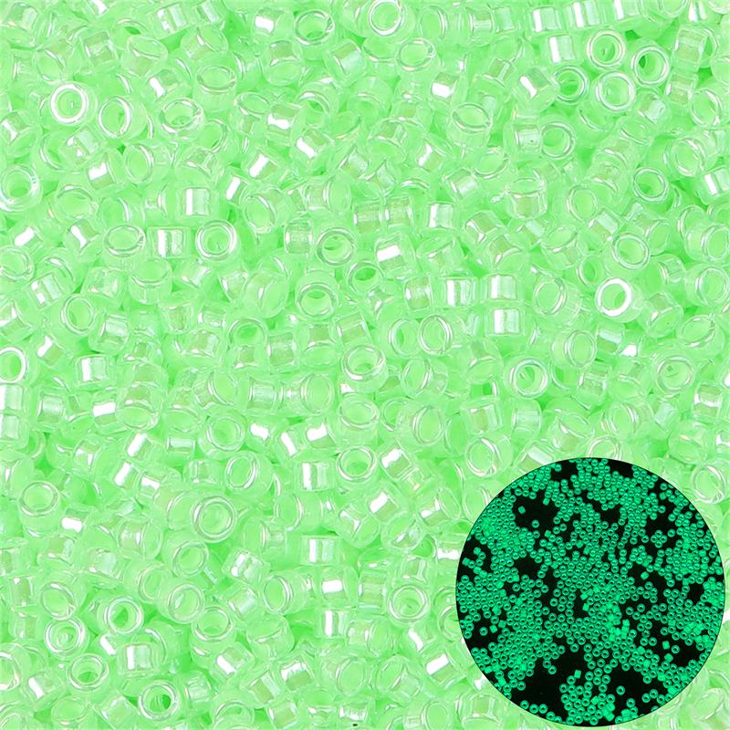 10 г/пакет 2,5 мм светящиеся в темноте стеклянные рисовые бусины DIY браслет ожерелье серьги ювелирные аксессуары