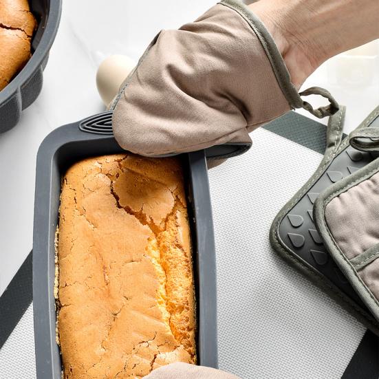 1 шт. прихватка для духовки, легко чистящаяся, нескользящая, термостойкая, противоожоговая, силиконовая, противень для барбекю, перчатка для микроволновой печи