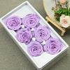 Blue Enchantress Ferris Wheel: A-Grade Dried Roses DIY Bouquet Kit