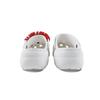 Crocs Классический Платформенный Клог ЭВА Звезда Щенок Маленький Свежий Милый Девочка Универсальный Нишевый Студенческий Стиль Обувь с Отверстиями Унисекс Белый