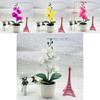 Phalaenopsis Faux Flower Arrangement With Injection Molded Craft For House Decoration And Gift