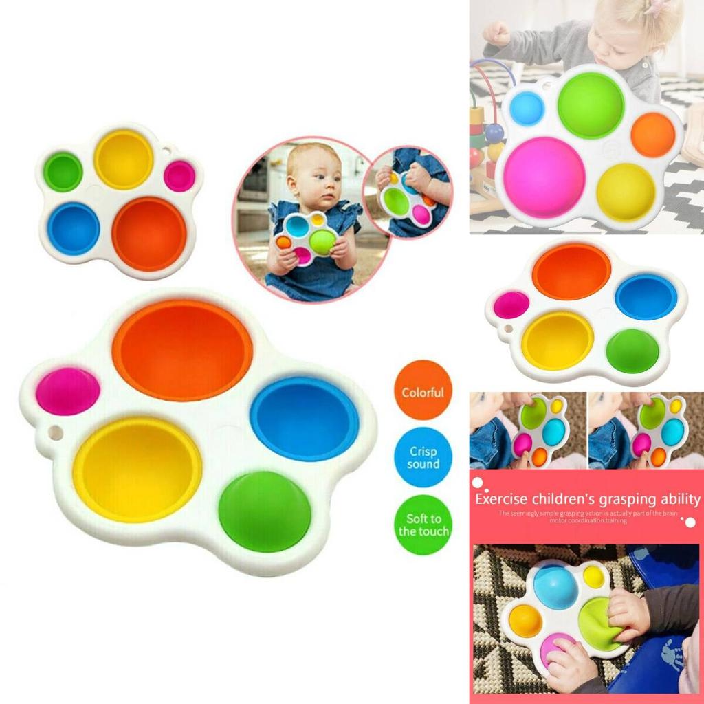 Веселая и увлекательная игрушка-брелок для взрослых для снятия стресса, пупырчатая фиджет-игрушка