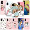 Funny Medicine Nurse Doctor Phone Case For Samsung Galaxy A12 A22 A32 A42 A52 A72 A51 A71 5G A41 A31 A21 A02S M12 M21 M31 M30S