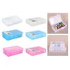 Clear Thread Spool Box 42 Spool Storage Case Thread Bobbin Storage Box Sewing Thread Organizers Container Sewing Supply