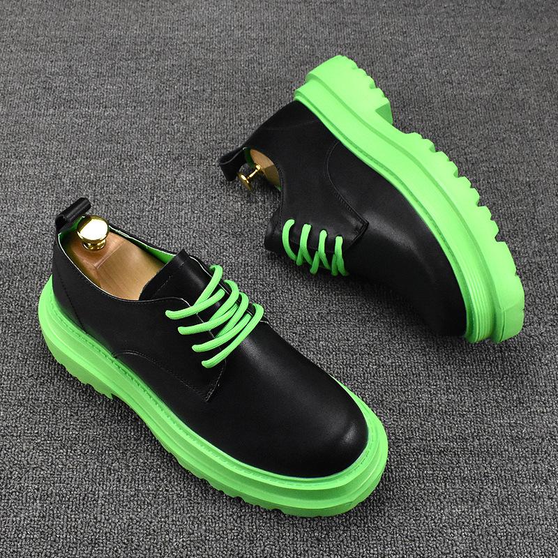 Модные мужские свадебные вечерние платья оригинальные кожаные туфли на шнуровке туфли на платформе черные белые кроссовки джентльменская дизайнерская обувь