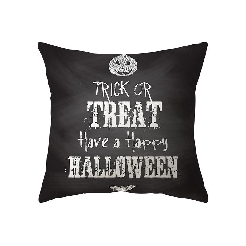 Хэллоуин тема тыква паутина принт узор наволочка дома гостиная диван украшения квадратная подушка наволочка
