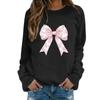 Women's Casual Fashion Printed Long Sleeve O-Neck Pullover Top Blouse