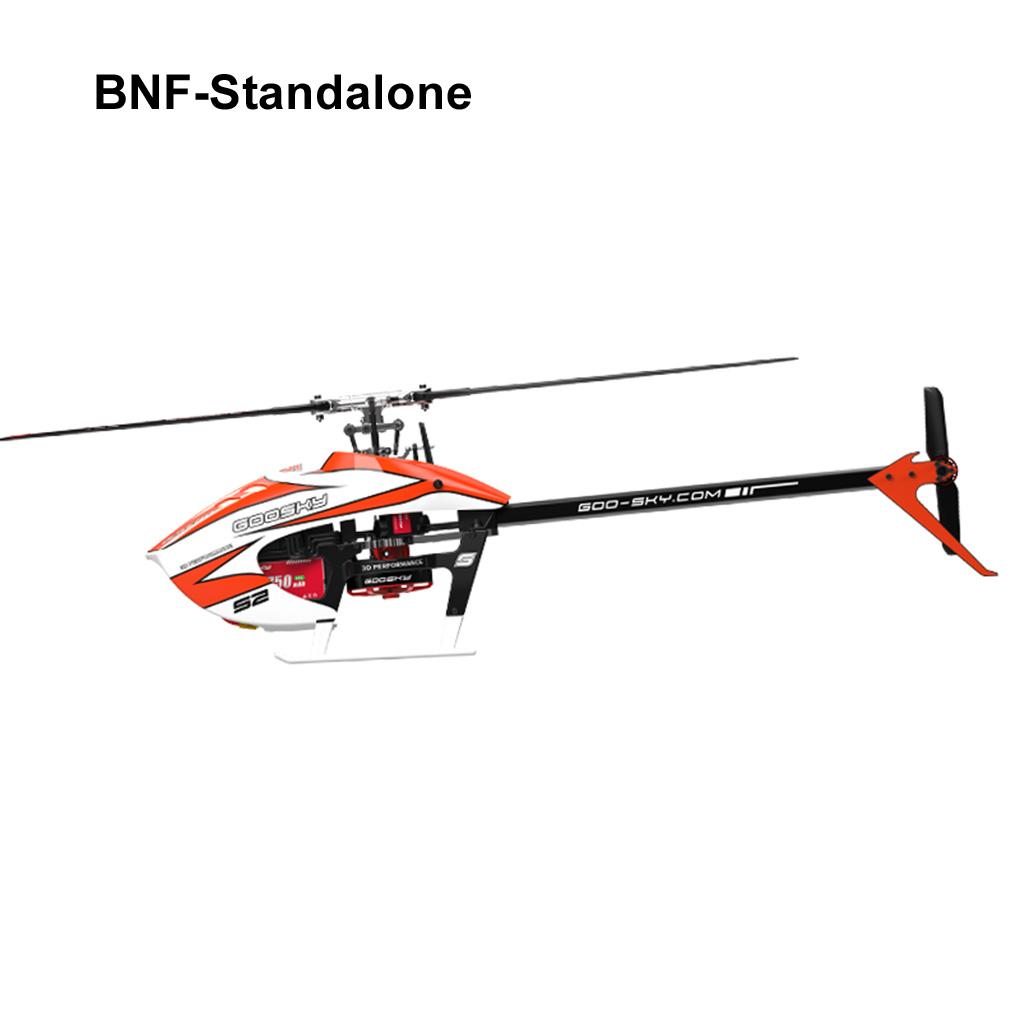 2025 New Goosky S2 Max BNF/RTF 6channel 3D Stunt Double Brushless Motor Direct Drive Motor Flybarless Direct-drive Rc Helicopter