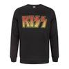 Мужской классический свитшот с логотипом Kiss