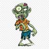 Cartoon Zombies Kids Zombie Drawing Iron On Heat Transfer Printing Vinyl Patches Sticker for Clothes DIY Appliques Washable Patches