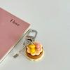 1 шт., украшение для рюкзака, имитация еды, десерта, подарка, пряжки для ключей, телефонной цепочки, мини-торта, аксессуары для готовой еды, девичье сердце