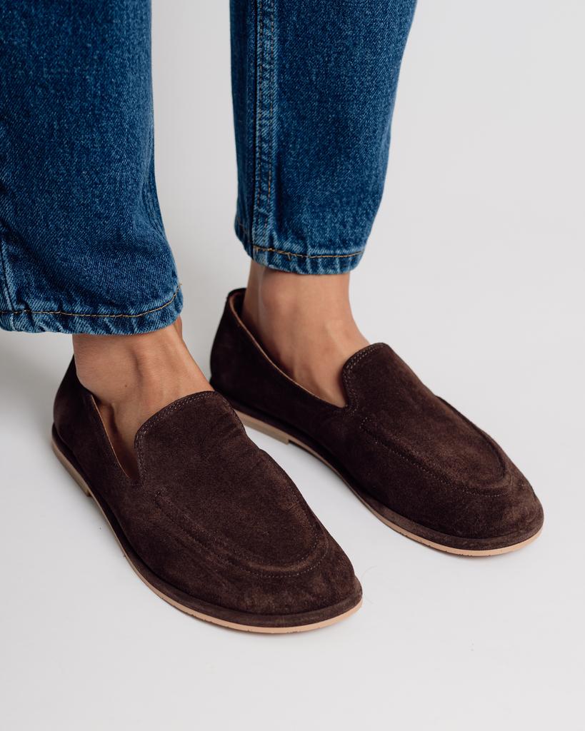 Suede Shoes Krula 38100 36 Brown