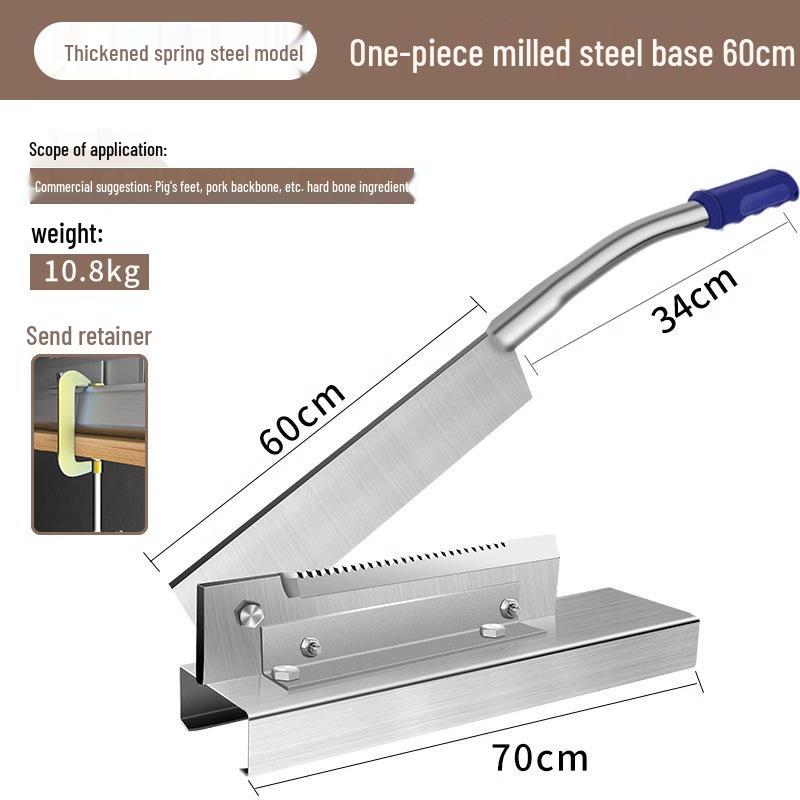 Гильотинный костерез: Бытовое и коммерческое использование для рубки костей, маленьких свиных ножек, куриных ребер