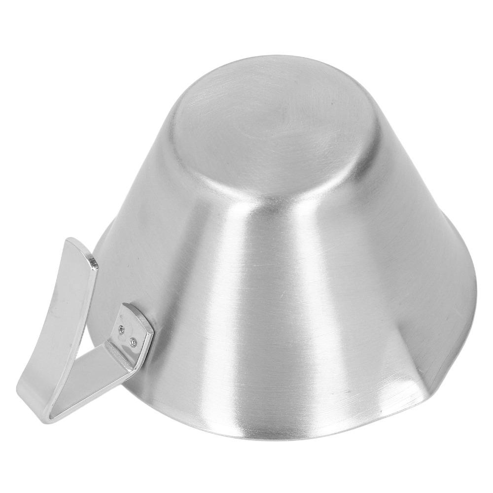 V-Shaped Mouth Drinks Measurer Stainless Steel Measuring Cup 100ml Espresso Cup Coffee Brewing
