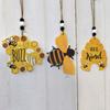 Backyard Ornament Crafts Home Decor Pendant Bees Day Bee Sign Bee Art Decoration