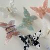 Acetate Fiber Butterfly Hair Claw Colorful Hair Clamps New Hair Clip