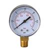 Low Pressure Gauge for Fuel Air Hydraulic 50mm 0/15 PSI 0/1 Bar 1/4 BSPT
