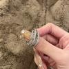 Многослойное роскошное кольцо с крестом из циркона - Модное, Изысканное, Универсальное ювелирное изделие