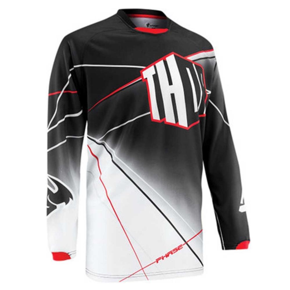 Hot Sale New Thor Team Quick-Drying Breathable Downhill Suit Summer Mountain Bike Long Sleeve T-Shirt Motorcycle Suit
