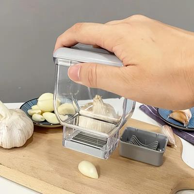 Съемный измельчитель чеснока Кухонный инструмент Очиститель чеснока Кухонная чеснокодавилка Ежедневный кухонный помощник
