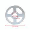 Inner 29mm Electric Scooter Sprocket Steel Crankset Sprocket Chain Sprocket  Electric Scooters