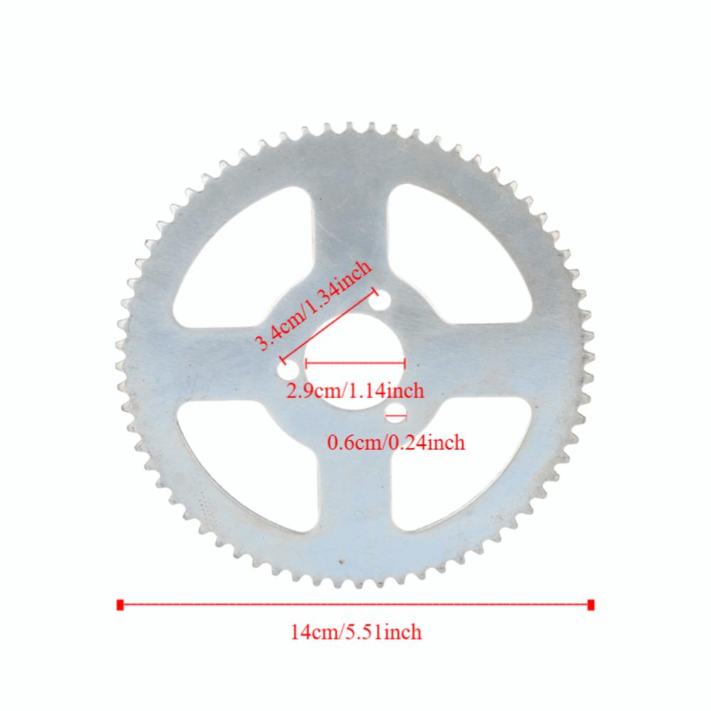 Inner 29mm Electric Scooter Sprocket Steel Crankset Sprocket Chain Sprocket  Electric Scooters