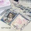 10PCS Shiny Star Laser Ziplock Bag Kpop 3 Inch Photo Card DIY Packing Material Kawaii Girl Gift Jewelry Storage Bag