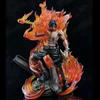 Фигурка Аса Огненного Бога из One Piece со световыми эффектами