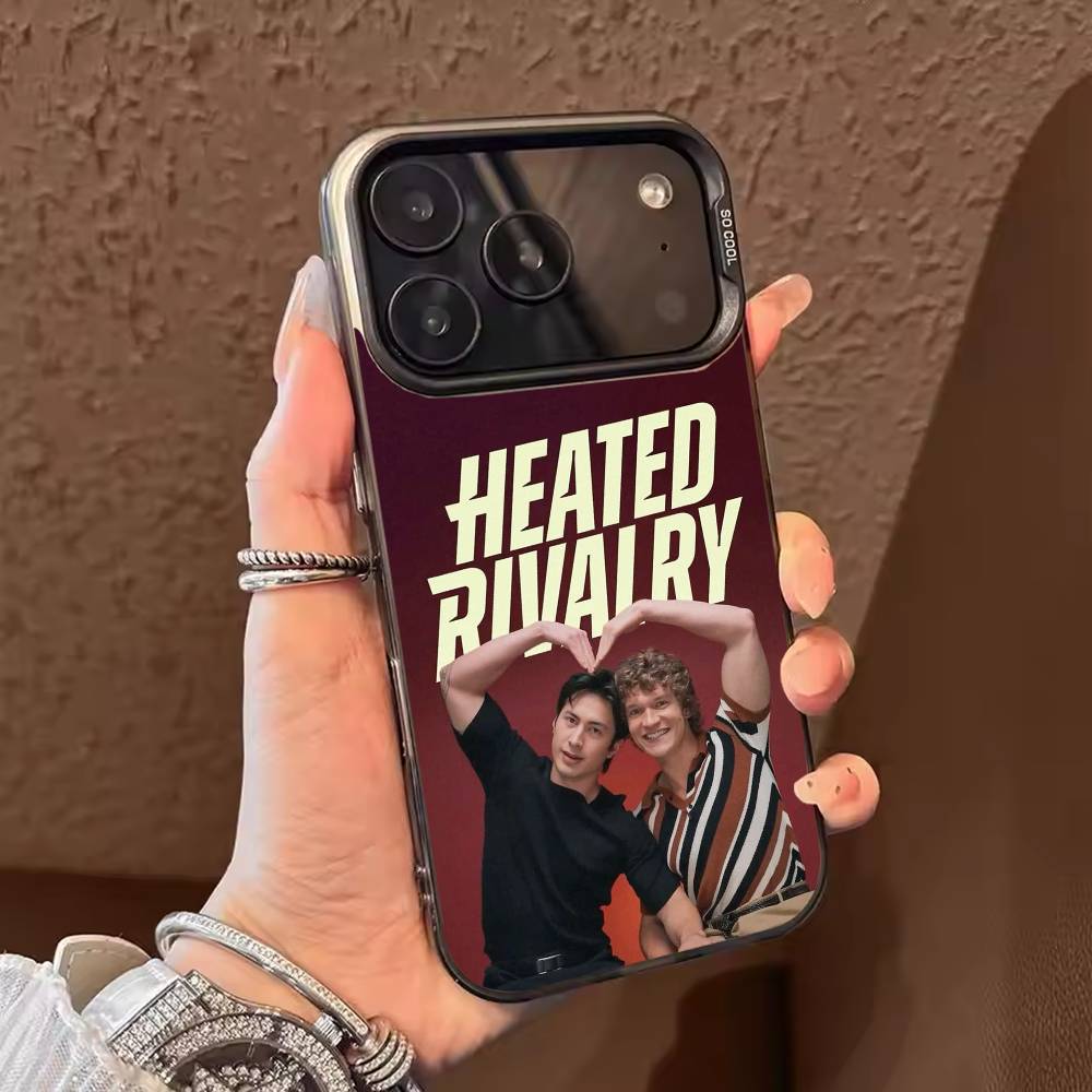 Обои «Накал страстей» Чехол для телефона для iPhone 17 16 15 14 13 12 11 Pro Max Plus Серебристый Матовый Черный Чехол