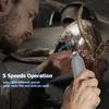Geevorks Портативный набор вращающихся инструментов Мини-аккумуляторная шлифовальная машина Ручная аккумуляторная электрическая дрель USB