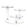 Acrylic Product Display Stand, 3 Tier Jewelry Stand for Rings, Earrings,