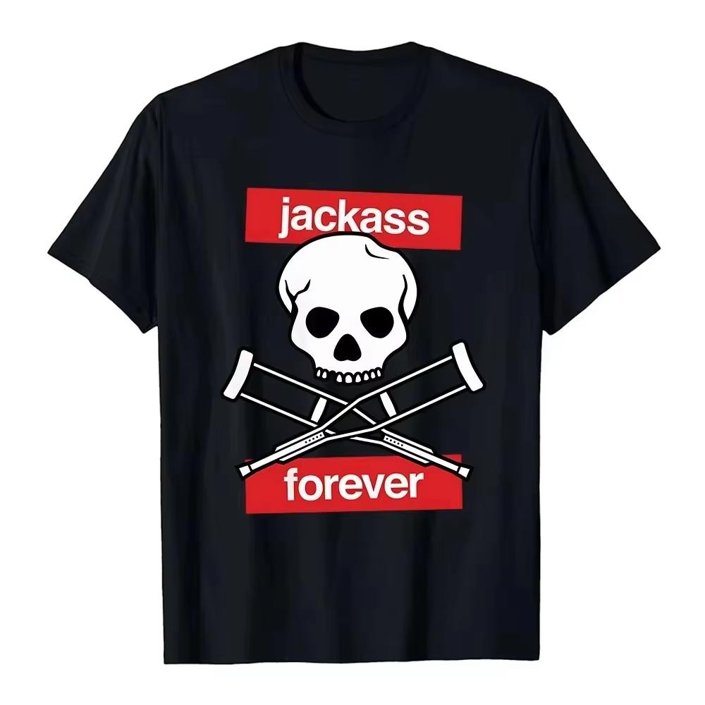 Jackass Best and Last Mark Movie Print Tshirt Unisex Fashion Classic 2026 Summer Street Style Tshirt