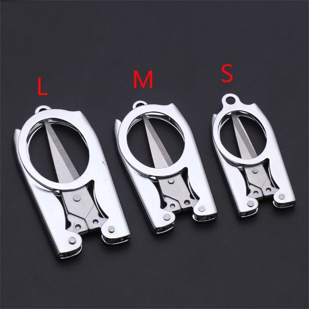 Pocket Stainless Steel Student Mini Small Scissors Folding Scissors Embroidery Fishing Scissors