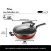 Midea 32cm Non-stick Wok with Standable Lid