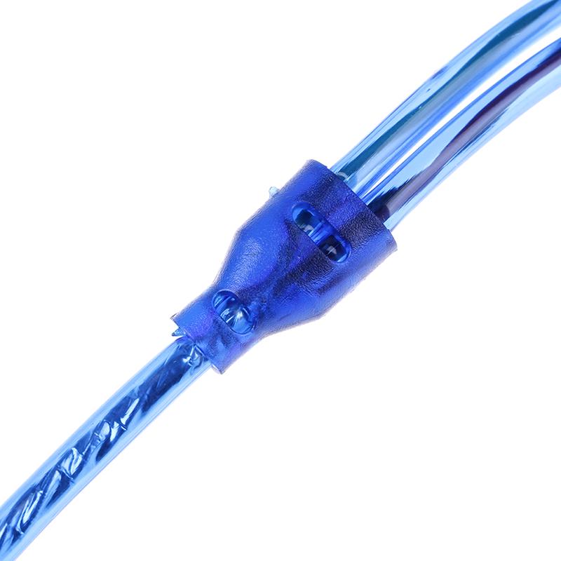 1шт RCA женский и мужской разветвитель стерео аудио Y адаптер кабеля разъем провода