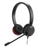 Проводная гарнитура Jabra EVOLVE 20 MS SE с микрофоном, шумоподавление, удобные кожаные амбушюры, подключение по USB, веб-конференция Microsoft
