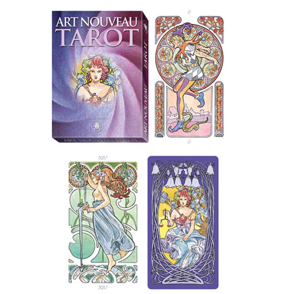 Les Trésors De Lily [Q0896] - 'Art Nouveau' Creative Tarot (22 Arcana) - Box 15x11x2 Cm