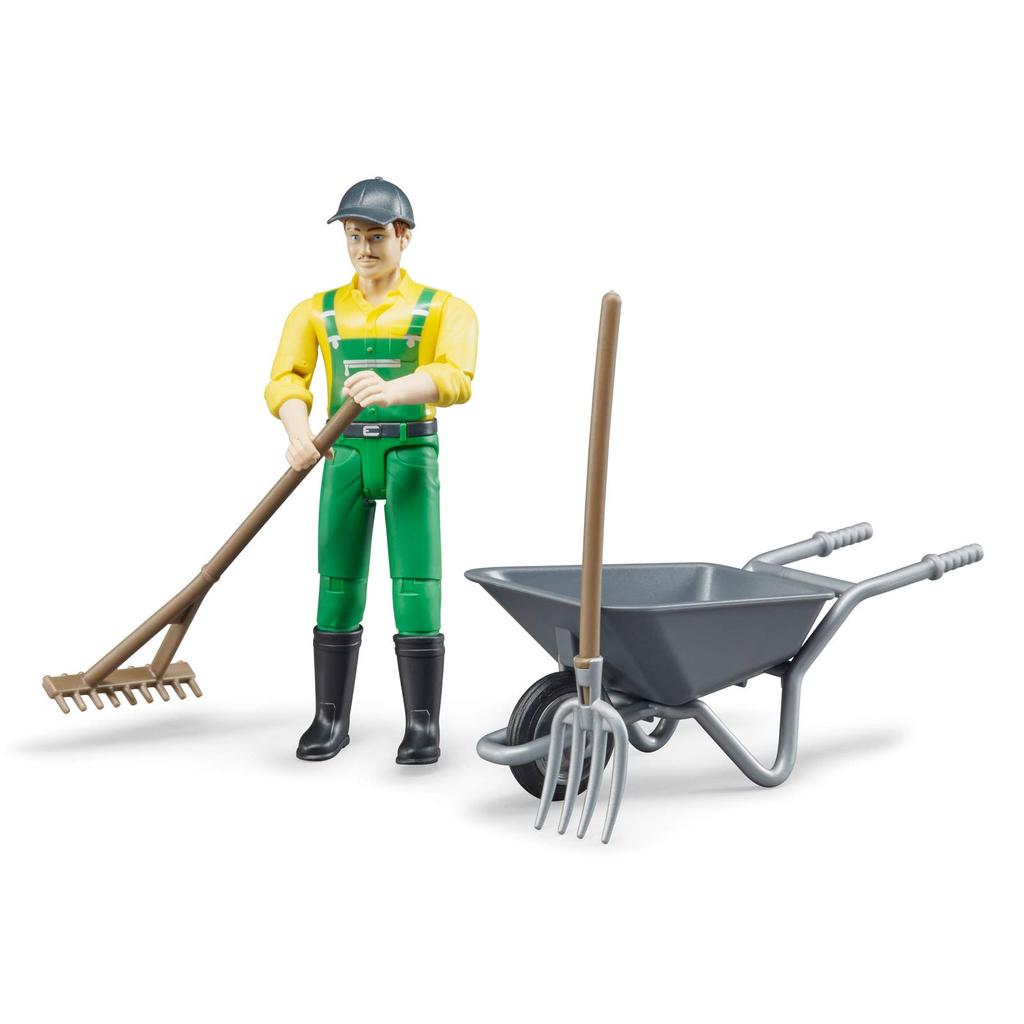 BRUDER Agricultural Worker Figure Set 62610