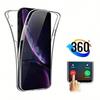 Чехол-бампер на 360 градусов для телефона Samsung Galaxy A55 A54 A25 A36 A56 A06 A16 A26 A35 A15 A34 5G, защитная крышка с обеих сторон