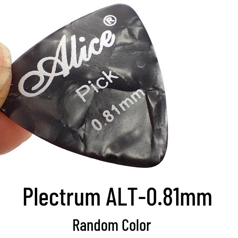 Alice AP-ALT Большой износостойкий целлулоидный треугольный гитарный медиатор