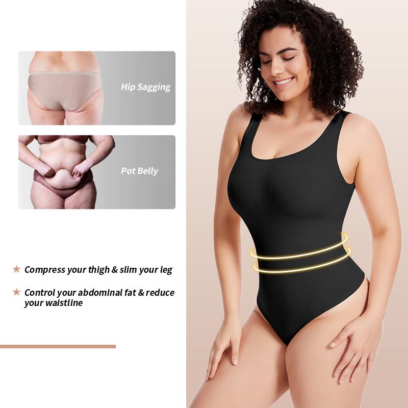 Bodysuit Shapewear Thong Women Backless Full Body Shaper Tummy Control Slimming Sheath Butt Lifter Push Up Abdomen Shapers